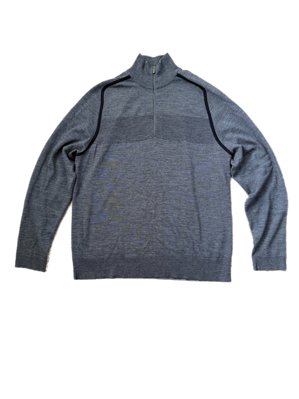 Smartwool 100 % Merino Wool Gray 1/2 Zip Sweater Men’s